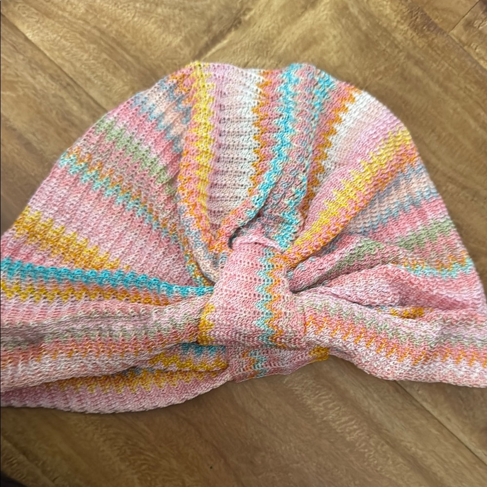 Missoni Colorful Knit Turban Headband